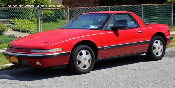 Full specifications and technical details 1988 Buick Reatta Coupe 3.8 i V6 (173 Hp)