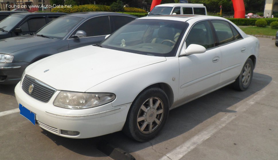 Full specifications and technical details 1998 Buick Regal China 3.0i V6 (172 Hp) Automatic