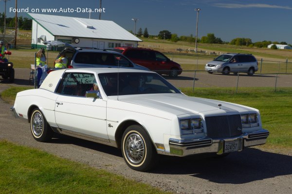 المواصفات والتفاصيل التقنية الكاملة 1979 Buick Riviera VI 3.8 V6 (185 Hp)