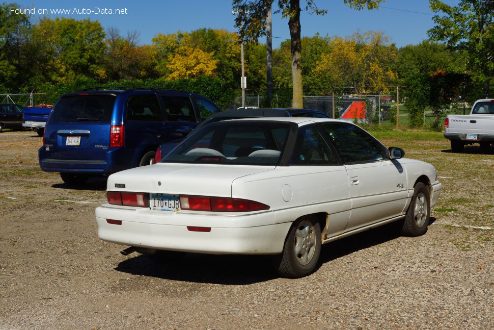 Full specifications and technical details 1994 Buick Skylark Coupe 3.1 i V6 (162 Hp)