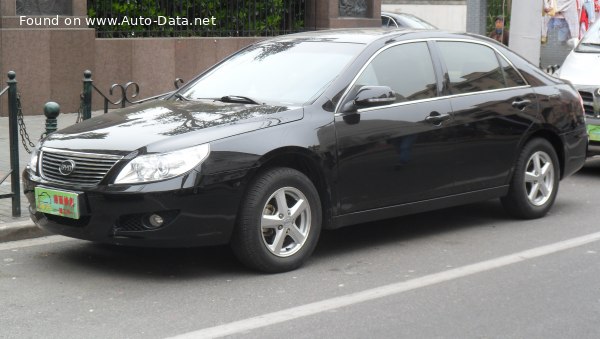 المواصفات والتفاصيل التقنية الكاملة 2007 BYD F6 2.4 (165 Hp)