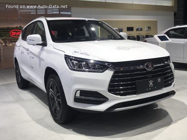 Full specifications and technical details 2018 BYD Song I (facelift 2018) EV500 62 kWh (218 Hp)