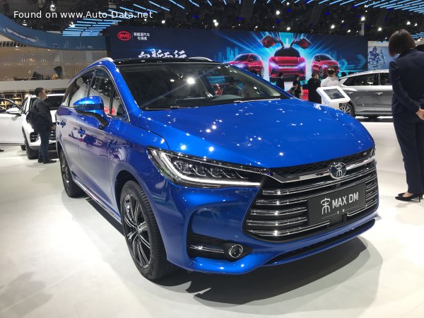 Vollständige Spezifikationen und technische Details 2019 BYD Song Max DM 1.5TI 9.98 kWh (303 Hp) DCT