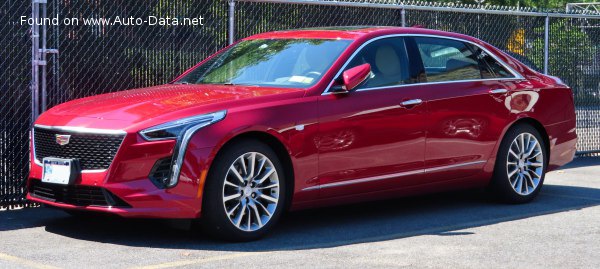 Full specifications and technical details 2020 Cadillac CT6 I (facelift 2019) 2.0T (237 Hp) Automatic