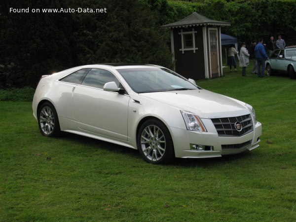 Full specifications and technical details 2011 Cadillac CTS II Coupe 3.6 V6 (322 Hp) AWD Automatic