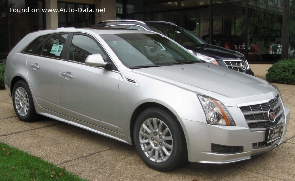 Full specifications and technical details 2010 Cadillac CTS II Sport Wagon 3.6 V6 (322 Hp) Automatic