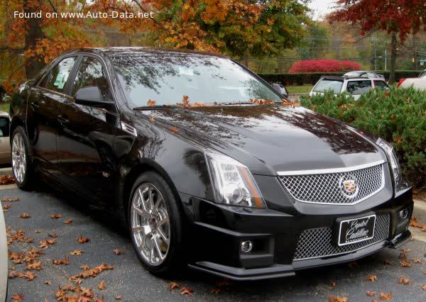 Full specifications and technical details 2008 Cadillac CTS II 3.6L V6 SIDI (311 Hp)