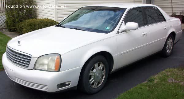 Full specifications and technical details 1999 Cadillac DeVille (EL12) 4.6 i V8 32V DHS (279 Hp)