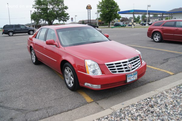 Full specifications and technical details 2007 Cadillac DTS 4.6 V8 (279 Hp) Automatic