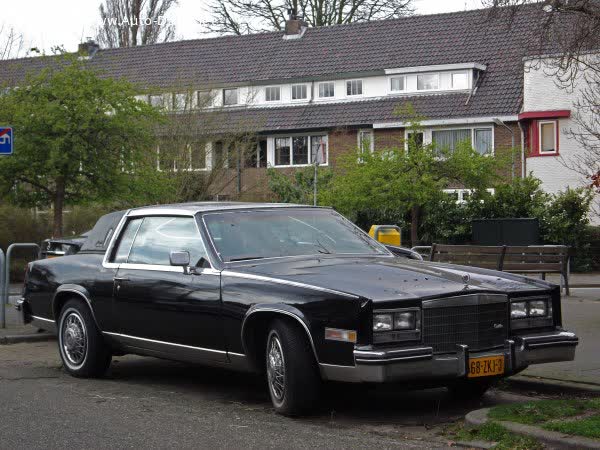 Spécifications complètes et détails techniques 1981 Cadillac Eldorado X 6.0 V8 (140 Hp) Hydra-Matic