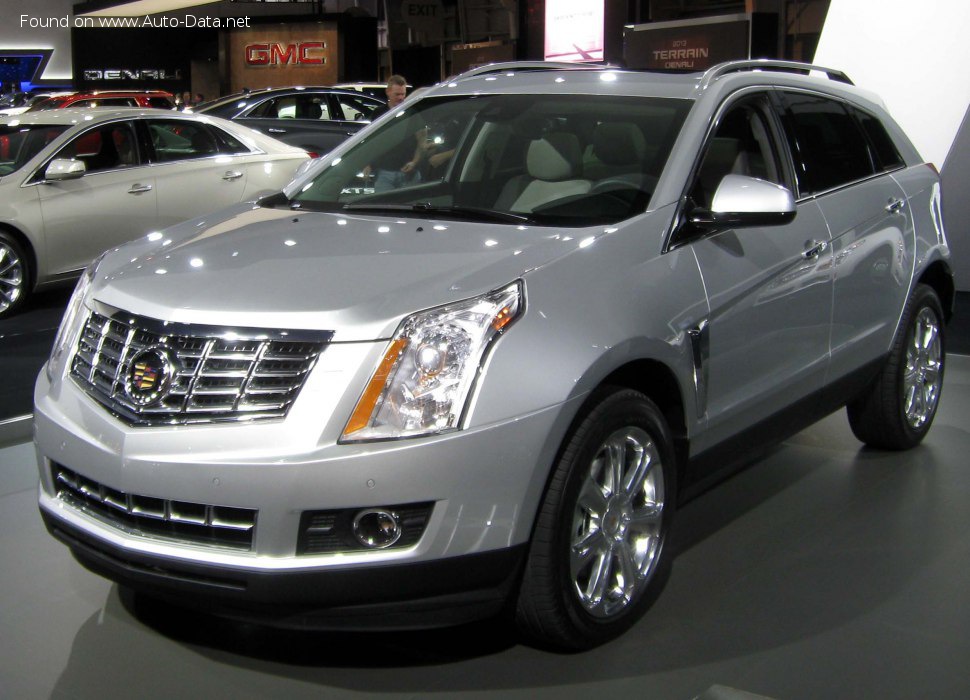 المواصفات والتفاصيل التقنية الكاملة 2013 Cadillac SRX II (facelift, 2013) 3.6 V6 (308 Hp) Automatic