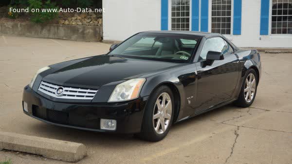 Full specifications and technical details 2003 Cadillac XLR 4.6 i V8 32V (325 Hp) Automatic