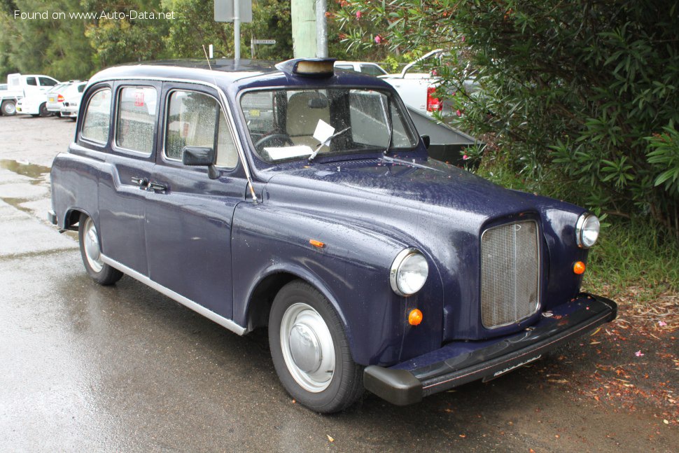 المواصفات والتفاصيل التقنية الكاملة 1982 Carbodies Taxi 2.3 D (61 Hp)