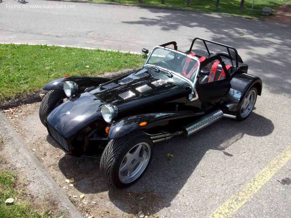 Full specifications and technical details 1999 Caterham Super 1.8 i 16V (193 Hp)