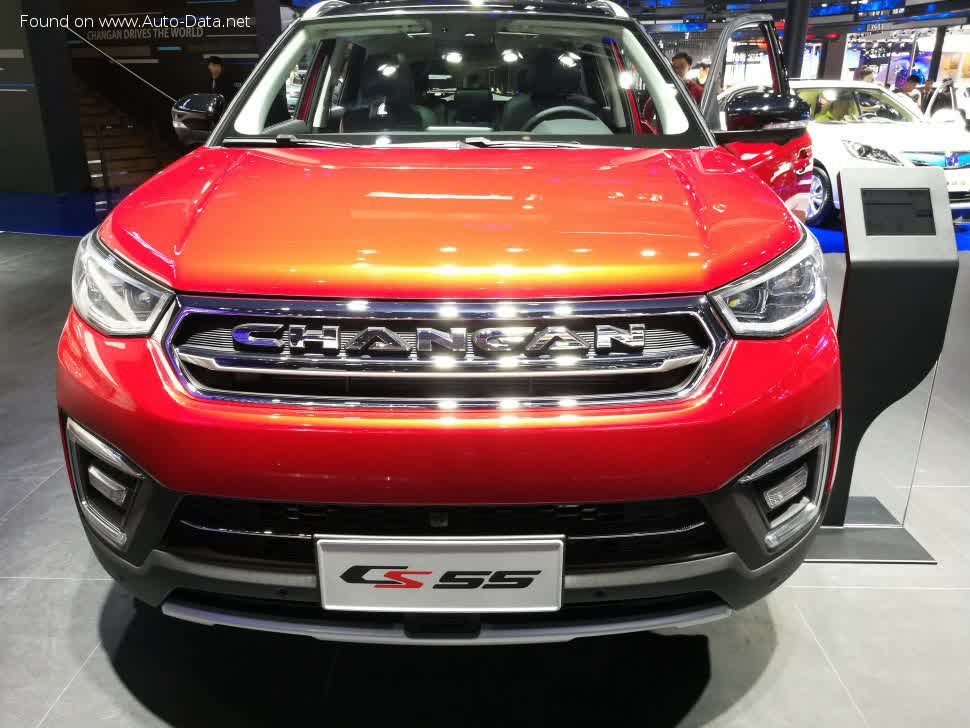 Full specifications and technical details 2017 ChangAn CS55 I 1.5 (156 Hp) Automatic