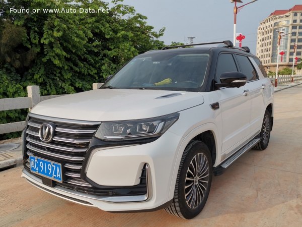 Full specifications and technical details 2018 ChangAn CS95 (facelift 2018) 2.0 Turbo GDI (233 Hp) 4WD AISIN