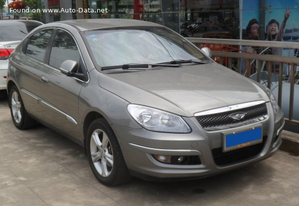 Full specifications and technical details 2008 Chery A3 1.8i R4 16V (132 Hp)