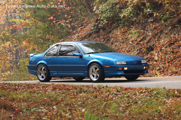 المواصفات والتفاصيل التقنية الكاملة 1987 Chevrolet Beretta 3.1 i V6 GT (139 Hp)