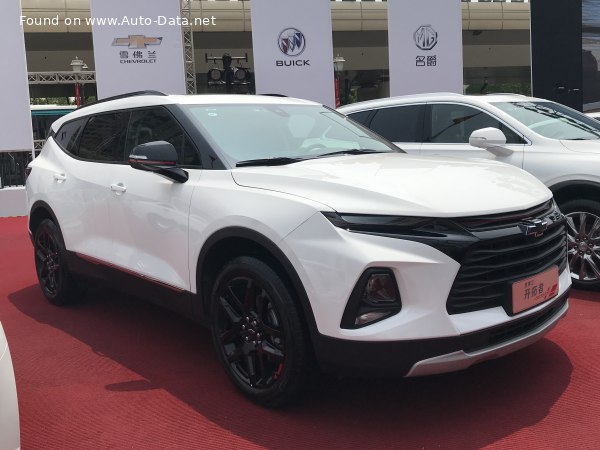 Full specifications and technical details 2020 Chevrolet Blazer (2019) RS 650T (237 Hp) 4WD HYDRAMATIC