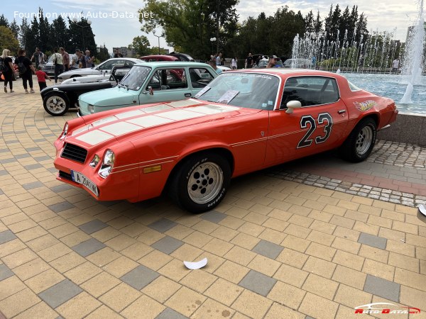 Full specifications and technical details 1978 Chevrolet Camaro II 5.7 V8 (170 Hp) Automatic