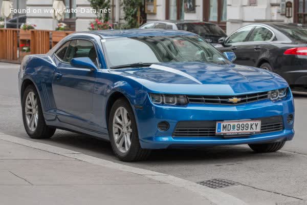 Spécifications complètes et détails techniques 2013 Chevrolet Camaro V (facelift 2013) ZL1 6.2 Supercharged V8 (580 Hp) Hydra-Matic