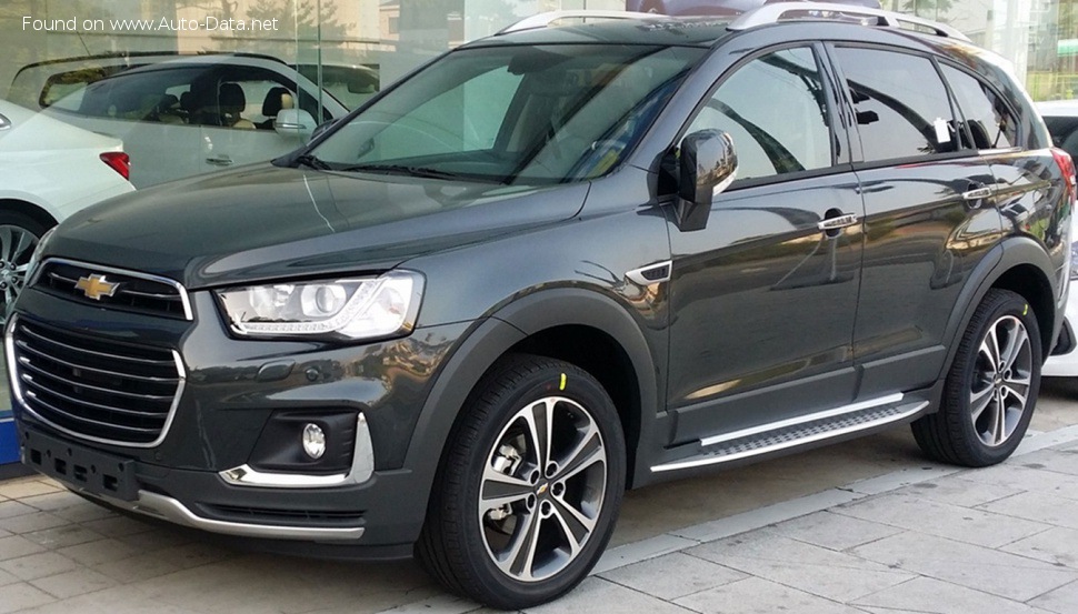 المواصفات والتفاصيل التقنية الكاملة 2015 Chevrolet Captiva I (facelift 2015) 2.4 Ecotec (167 Hp)