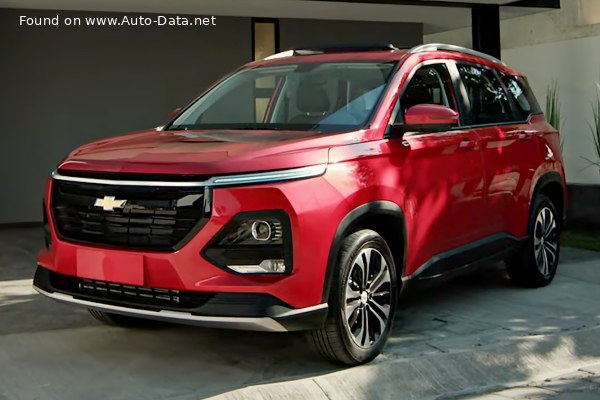 المواصفات والتفاصيل التقنية الكاملة 2021 Chevrolet Captiva II (facelift 2021) 1.5 Turbo (144 Hp) CVT 7 Seat