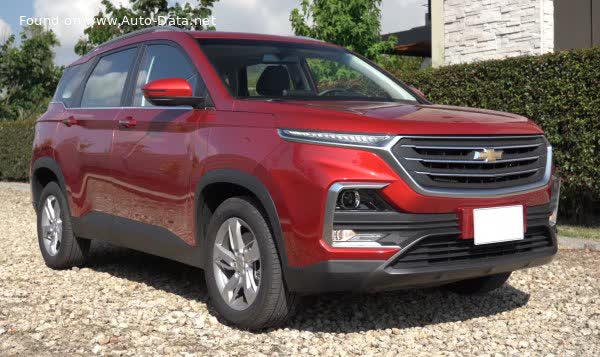Full specifications and technical details 2019 Chevrolet Captiva II 1.5 Turbo (149 Hp) CVT 7 Seat