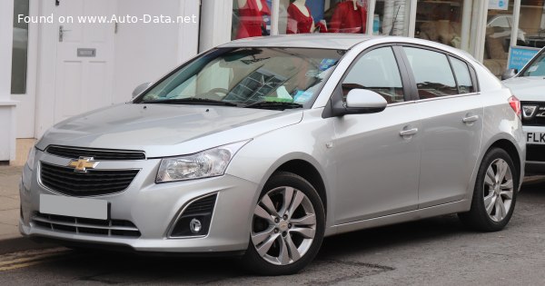 Full specifications and technical details 2013 Chevrolet Cruze Hatchback (facelift 2013) 2.0 TD (163 Hp)