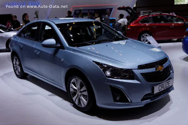 Vollständige Spezifikationen und technische Details 2013 Chevrolet Cruze Sedan (facelift 2013) 1.7 TD (130 Hp)