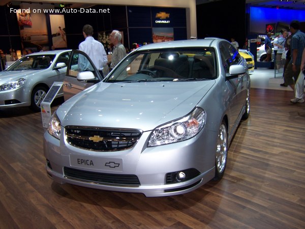 المواصفات والتفاصيل التقنية الكاملة 2006 Chevrolet Epica 2.0 i 24V (143 Hp)