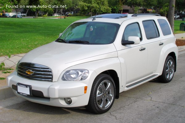 المواصفات والتفاصيل التقنية الكاملة 2005 Chevrolet HHR 2.4 i 16V (175 Hp) Automatic