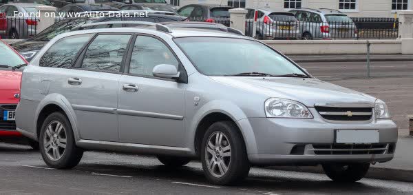 المواصفات والتفاصيل التقنية الكاملة 2004 Chevrolet Lacetti Wagon 1.6 i 16V (109 Hp)