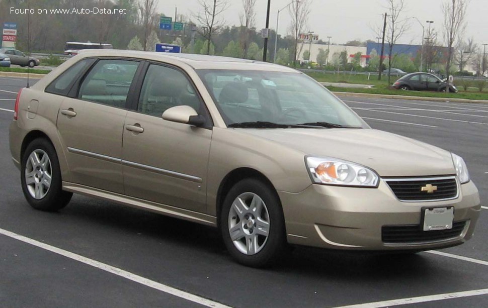 المواصفات والتفاصيل التقنية الكاملة 2006 Chevrolet Malibu Maxx (facelift 2006) SS 3.9i V6 12V (240 Hp) Automatic