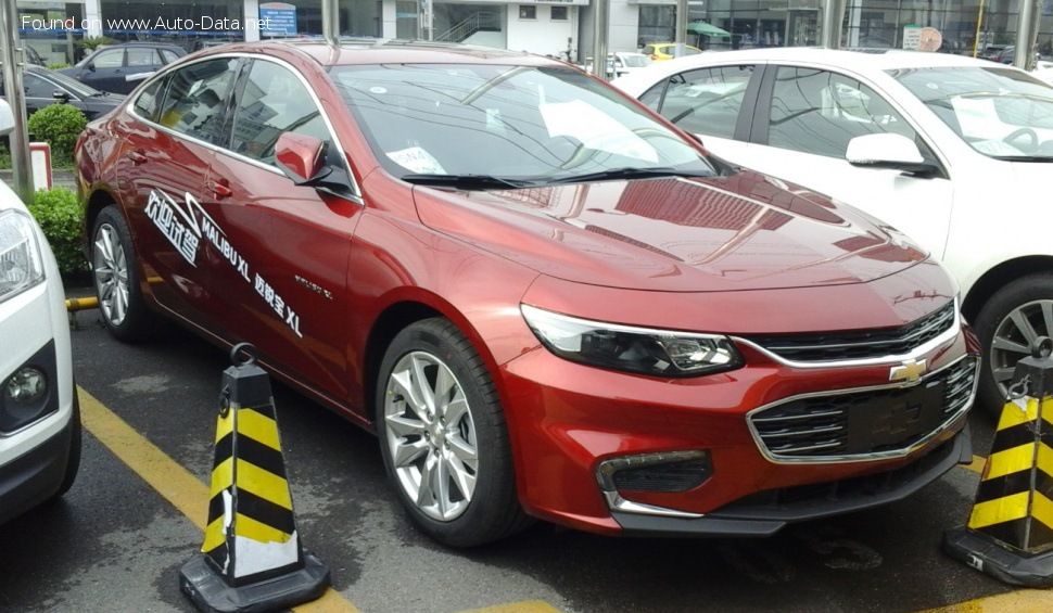 المواصفات والتفاصيل التقنية الكاملة 2016 Chevrolet Malibu (XL) 535 (200 Hp) DSS