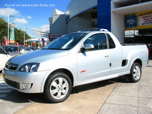 المواصفات والتفاصيل التقنية الكاملة 2003 Chevrolet Montana I 1.8 (102 Hp)