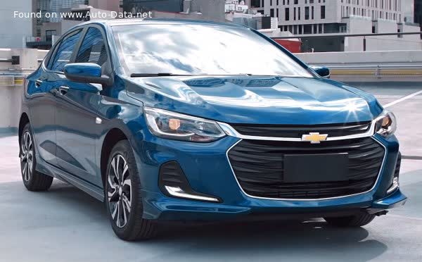 Full specifications and technical details 2019 Chevrolet Onix II Sedan 1.2T (132 Hp) Automatic