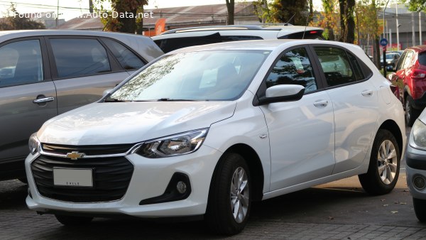 Full specifications and technical details 2019 Chevrolet Onix II 1.0T (116 Hp) Ethanol Automatic