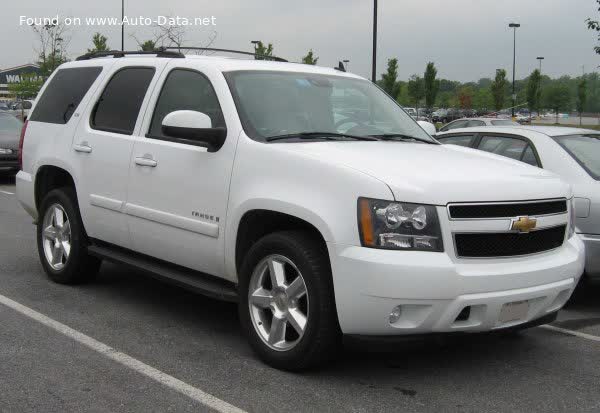 Spécifications complètes et détails techniques 2009 Chevrolet Tahoe (GMT900) 6.0 V8 (370 Hp) Hybrid CVT