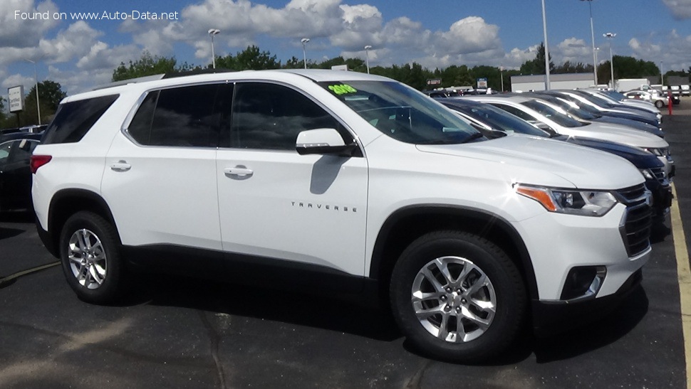 المواصفات والتفاصيل التقنية الكاملة 2018 Chevrolet Traverse II 2.0 (258 Hp) Automatic