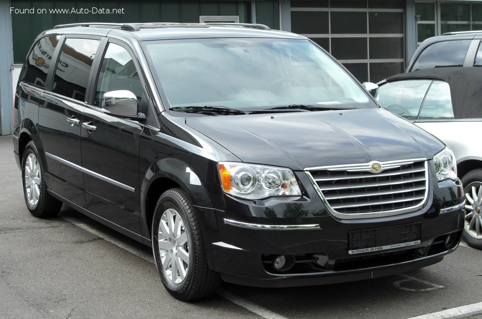 Full specifications and technical details 2007 Chrysler Grand Voyager V 3.3i V6 (172 Hp)