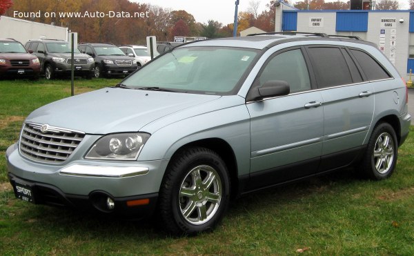 المواصفات والتفاصيل التقنية الكاملة 2004 Chrysler Pacifica 4.0 V6 (256 Hp) AWD Automatic