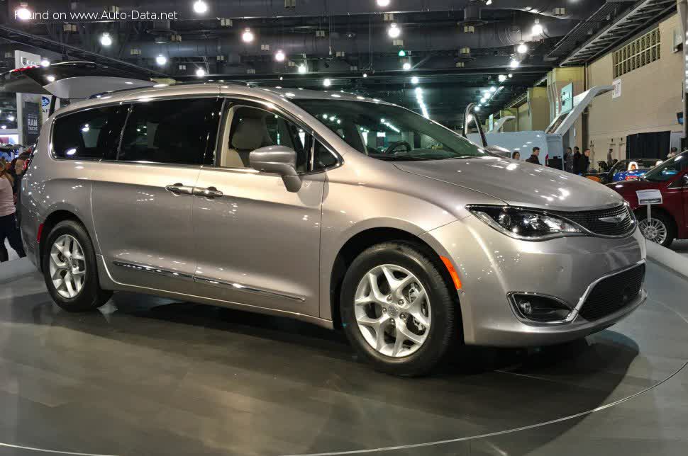 Full specifications and technical details 2016 Chrysler Pacifica 3.6 V6 (264 Hp) Plug-in Hybrid CVT