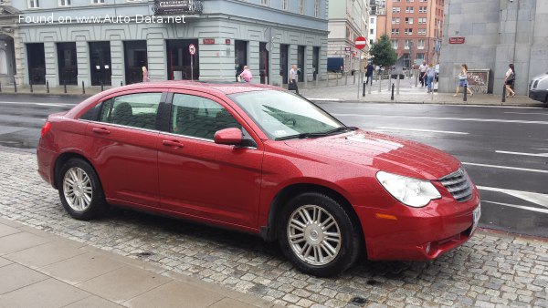 Full specifications and technical details 2006 Chrysler Sebring Sedan (JS) 2.2 CRD (150 Hp) Automatic