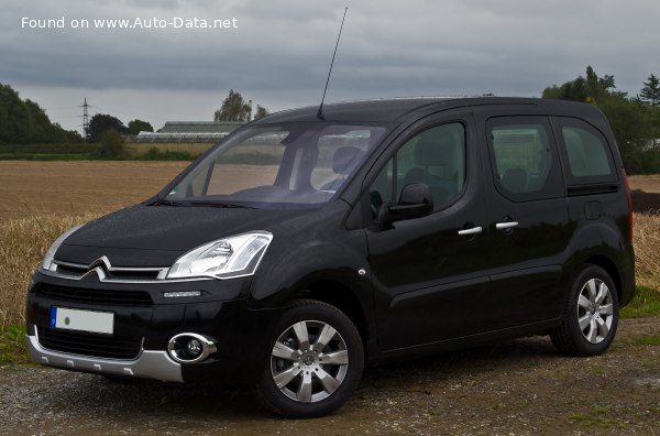 المواصفات والتفاصيل التقنية الكاملة 2012 Citroen Berlingo II (Phase II, 2012) 1.6 eHDi (92 Hp) Automatic