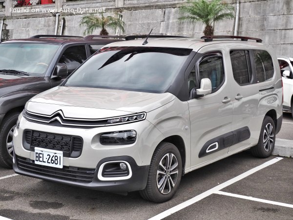 المواصفات والتفاصيل التقنية الكاملة 2018 Citroen Berlingo III XL (Phase I, 2018) 1.5 BlueHDi (130 Hp) S&S