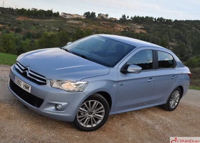 المواصفات والتفاصيل التقنية الكاملة 2012 Citroen C-Elysee II (Phase I, 2012) 1.6 VTi (115 Hp)