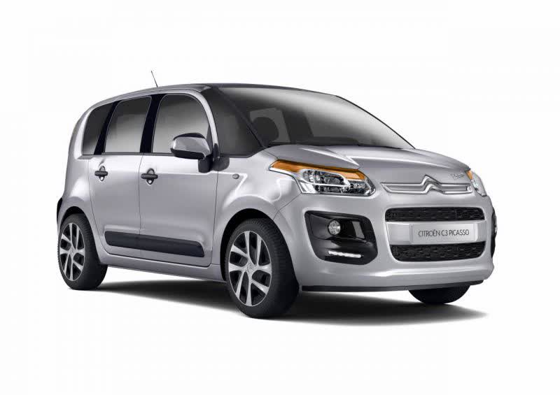 Spécifications complètes et détails techniques 2013 Citroen C3 I Picasso (Phase II, 2013) 1.4 VTi (95 Hp)