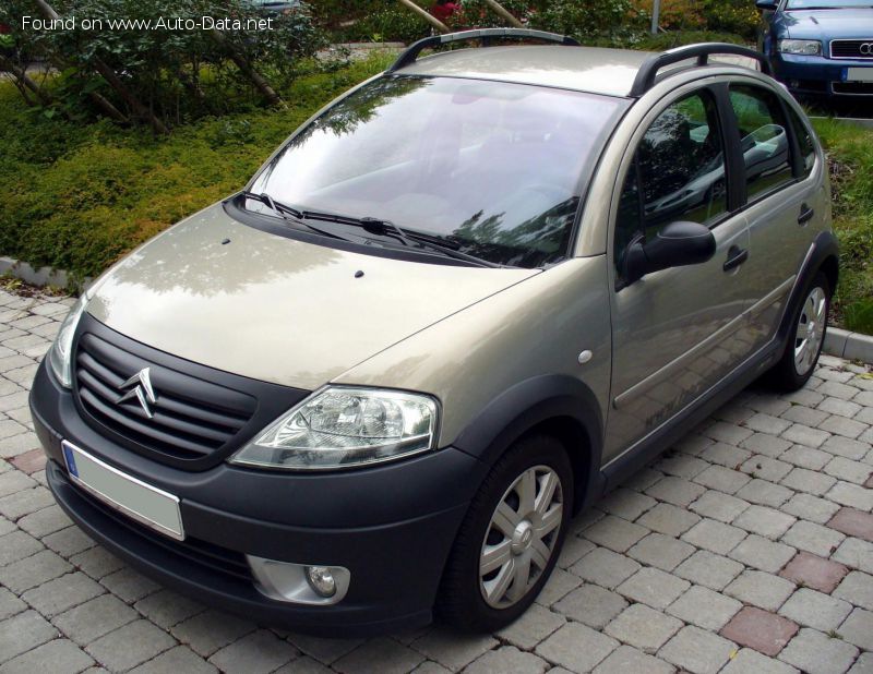 Full specifications and technical details 2004 Citroen C3 I X-TR (Phase I, 2004) 1.4 HDi (68 Hp)