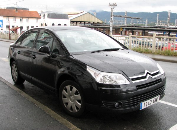 Full specifications and technical details 2007 Citroen C4 C-Triomphe (Phase I, 2007) 1.6 16V (109 Hp)